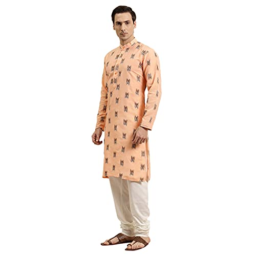 Image of SOJANYA (Since 1958 Men's Cotton Printed ONLY Kurta