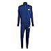 adidas Herren SPORTSWEAR BASIC 3 STRIPES TRICOT TRACKSUIT, Dark Blue, M