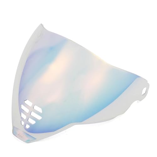 Image of PSLER IC-06 visor- Icon Airflite Face Shield Motorcycle Helmet Visor Accessories Replacement for Icon Airflite IC-06,Transparent Red