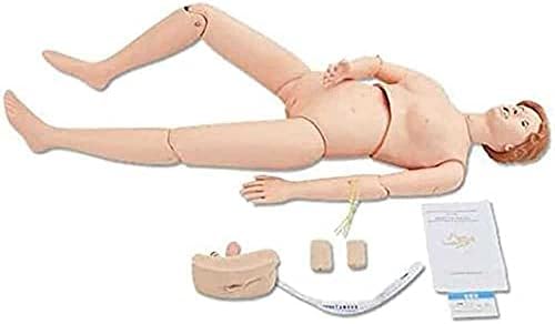 TUOZHE CPR Simulator with Interchangeable Genitals Training Patient Care Manikin for Students Education Teaching Medical
