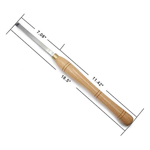 Herramienta de torno para madera acero aleado dura miniatura 3