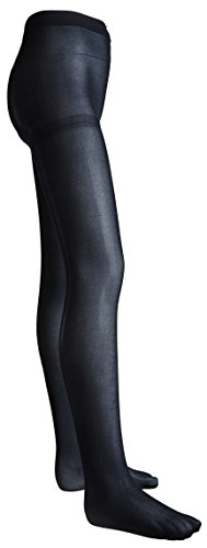 Sportoli Girls Opaque Hold and Stretch Footed Ballet Tights - Navy (size 4/6)2