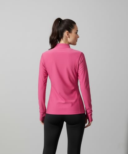 Image of PUMP'D Women's Jacket | Slim Fit | Thumb Hole Open Sleeve | With zipper | Perfect for workout