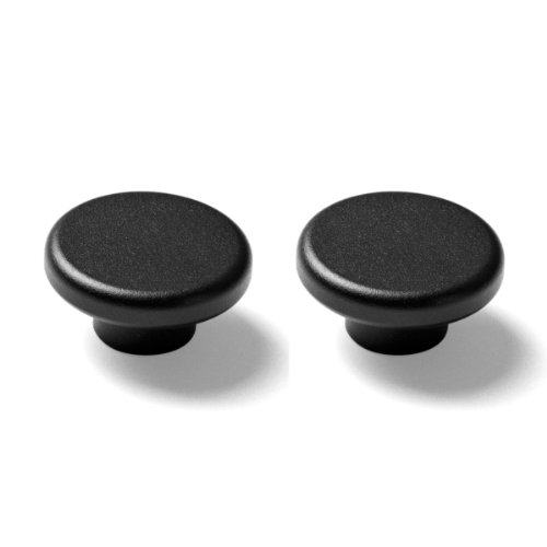 Preisvergleich Produktbild Menu Knobs, Black, 2-Pack