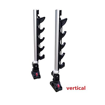 Brocraft Crappie Rod Holder/Transport Rack/Boat Rod Storage System