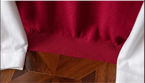 Men's Knit Sleeveless Golf Vest Sweater Cashmere Blend V-Neck Vests Solid Casual Sweaters Tops Gray S4