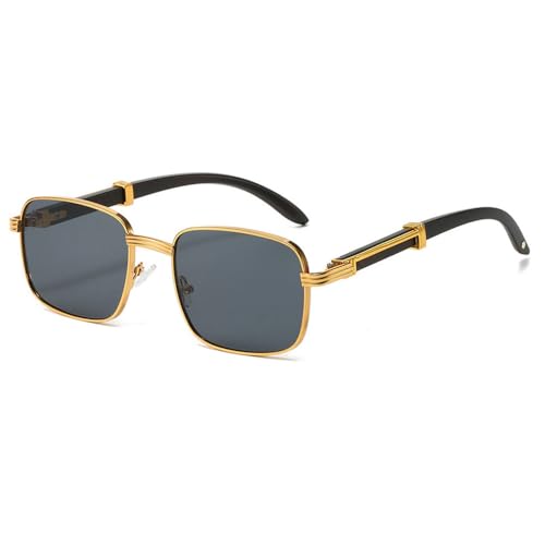 Lunettes de soleil vintage pour hommes verres dégradés mode UV400