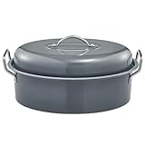 BRONYPRO Large Turkey Roasting Pan with ...