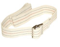 80315 Gait Belt with Metal Buckle, 2" Width, 48" Length, 1 Stripe