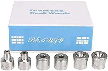 Diamond Dermabrasion Head Microdermabrasion Exfoliator Home Facial Dermabrasion Tool Dermabrasion Replacements 6 Tips