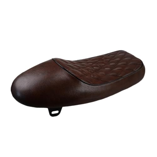 Asiento PU marrón estilo vintage con acabado premium para XJ 3