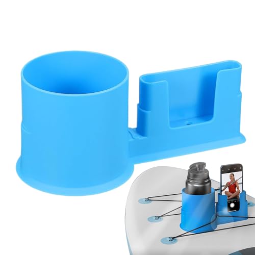 Paddle Board Cup Holder 2 in 1 Non-Slip Surfboard Cup Holder