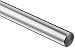 Linear Motion 16 mm Shaft, 30" Length, Chrome Plated, Case Hardened, Metric