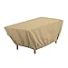 Classic Accessories Terrazzo Rectangular Patio Coffee Table Cover - All Weather Protection Outdoor Furniture Cover (59962)