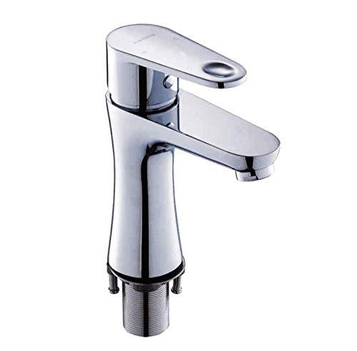 Robinet de bassin en cuivre eau chaude et froide pour lavabo élégant