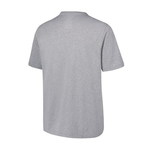 Ultra Game Men's Standard NFL Official Game Day T-Shirt, Heather Gray, Medium - Image 3