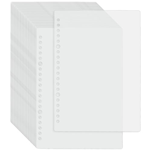 SUPERFINDINGS 50�� �N���A�o�C���_�[�f�B�o�C�_�[ A5�p���` �v���X�`�b�N�C���f�b�N�X�f�B�o�C�_�[ 21.5x15cm ��v�ȃv�����i�[�f�B�o�C�_�[ �y�[�W�t�H���_�[ �f�B�o�C�_�[�V�[�g �v�����i�[�m�[�g/�g���x���W���[�i���p�v���e�N�^�[ 