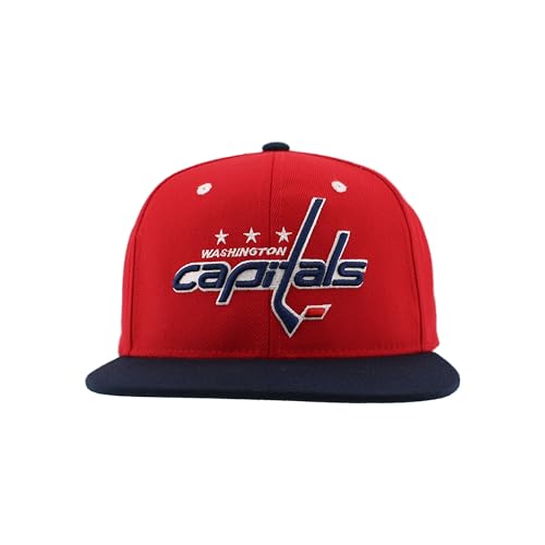 Image of ZHATS NHL Unisex-Adult NHL Officially Licensed Adjustable Snapback Hat Flat Bill Z11 Icon Two Color