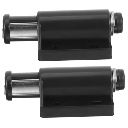 KESYOO 2個 隠しマグネット式押し込みラッチロック 扉ハンドル不要 セルフロック機能付き キャビネット ワードローブ用 耐久性高く 設計