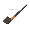 Rookpijp Heather Wood Hand-Carved Solid Wood Pipe Filter Filter Small Tabak Pijp Speciale Tabak Pijp tabakspijp (Color…