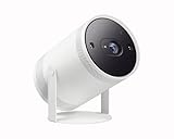 Samsung The Freestyle SP-LFF3CLAX 2nd Generation DLP-Projektor LED tragbar 230 ANSI-Lumen Full HD 1920 x 1080 16:9 1080p 802.11a/b/g/n/ac WLAN / AirPlay 2 weiß [Länderversion Ungarisch]
