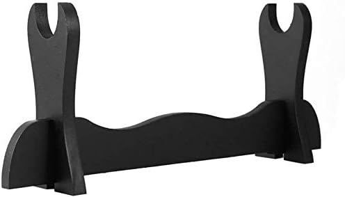 Miniatura 7 de Soporte de espada de madera para Katana, soporte para espada samurái, soportes de arma de 1 capa