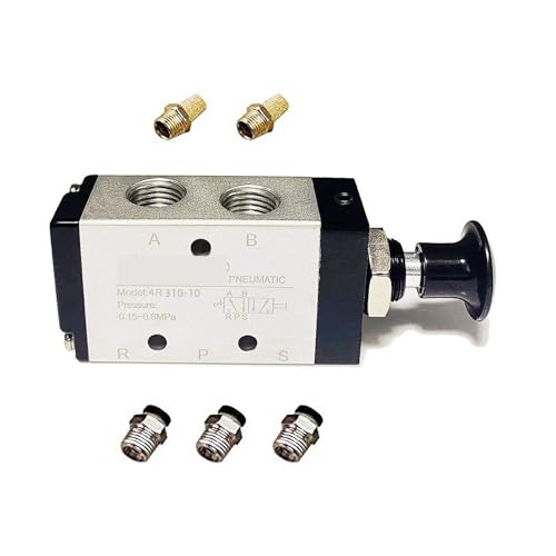 Vanne pneumatique manuelle 5/2 pour éliminer les pannes de circuit d'air comprimé