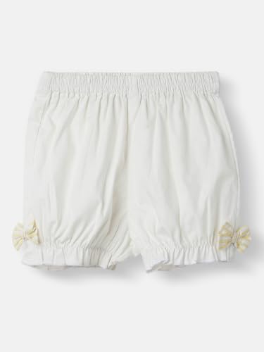 Image of Nautinati Baby Girls Printed Flutter Sleeve Top with Shorts Clothing Set | Age 0-3 Years