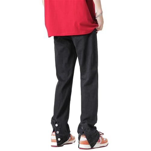 Men's Spring Autumn Jeans American Straight Casual Long Pants