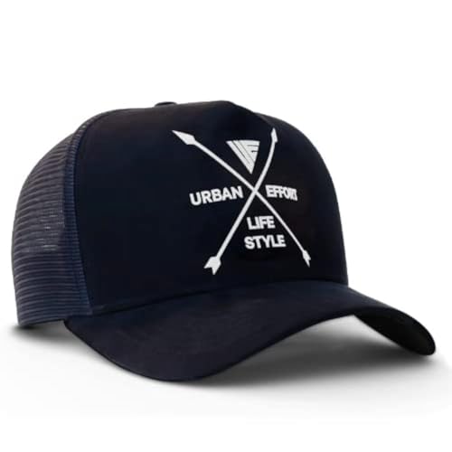 Image of Urban Effort Trucker Hat for Men - Mesh Back Baseball Cap, 5 Panel Snapback Hats for Men and Women
