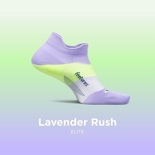 Image of Feetures Elite Light Cushion Mini Crew Sock - Sport Sock with Targeted Compression