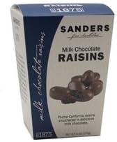 Sanders Large Milk Chocolate Covered Raisins Snack Box, 6 oz