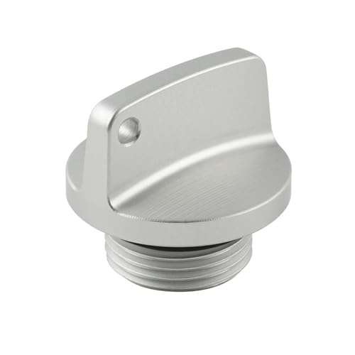 Bouchon de remplissage d'huile M20x1,5 argent pour Aprilia Dorsoduro 1200 et Tuono R