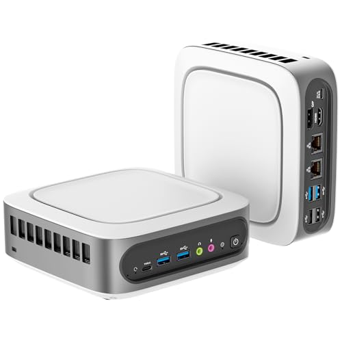 Mini PC i9 Intel Core i9-11900H(4.9GHz, 8C/16T), 16GB DDR4 512GB SSD, W-11 Pro Mini Desktop Computer 4K Triple Display, 2.5G Dual LAN, WiFi6, BT5.2, 6X USB Ports, MGI9 Micro PC for Home/Office