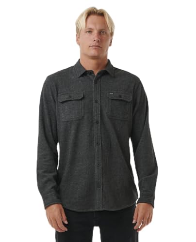 Rip Curl Mens Grid Long Sleeve Shirt