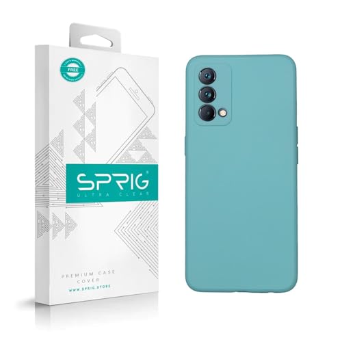 Image of SPRIG Compatible with Realme GT Master 5G Premium FlexTone Back Cover Drop Tested Shock Proof Mobile Case for Men, Women, Boys and Girls with Camera Protection (Light Green)