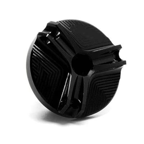 Tapa de líquido de frenos delantera y trasera para moto MT125 con tapón de aceite negro