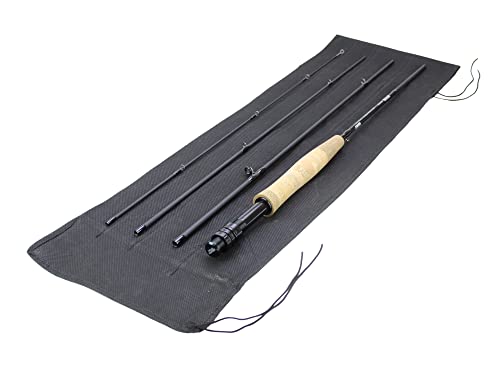 Wild Water Fly Fishing Fly Rod 3/4 Weight, 7 Foot, 4-Piece