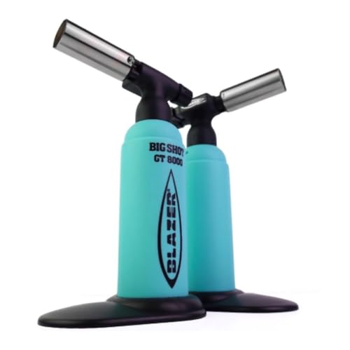 Blazer Big Shot Butan-Industrie-Taschenlampe 2020, Blaugrün mit schwarzer...