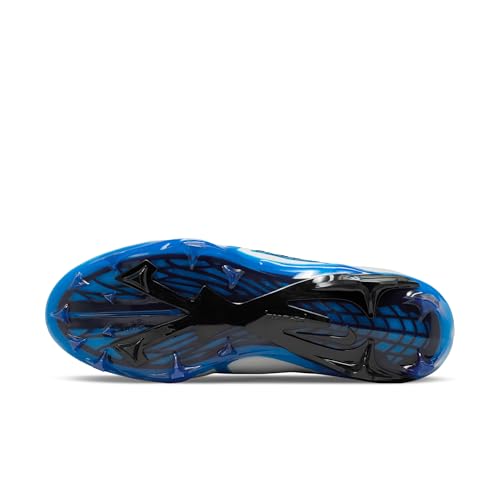 Image of Nike Alpha Menace Elite 3 White /Particle Grey /Opti Yellow /Black Mens Football Cleat.