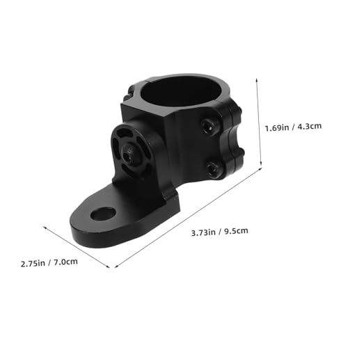 Soporte de luz látigo UTV negro PRETYZOOM ajustable en aluminio para off-road 2