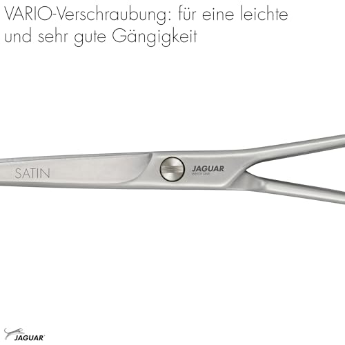 JAGUAR Haarschere Satin 7 0370 Ciseaux Tranchant Microdenté - 5
