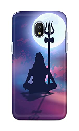 Image of Printed Hard Back Cover Case for Samsung Galaxy J2 2018 | Samsung J2 Pro 2018 | Grand Prime Pro 2018 Back Cover (Lord Shiva) -1302