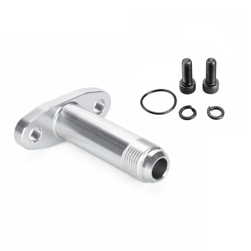 Kit de conector de drenaje de 10 AN de alta resistencia para turbo de aceite T3 y T4
