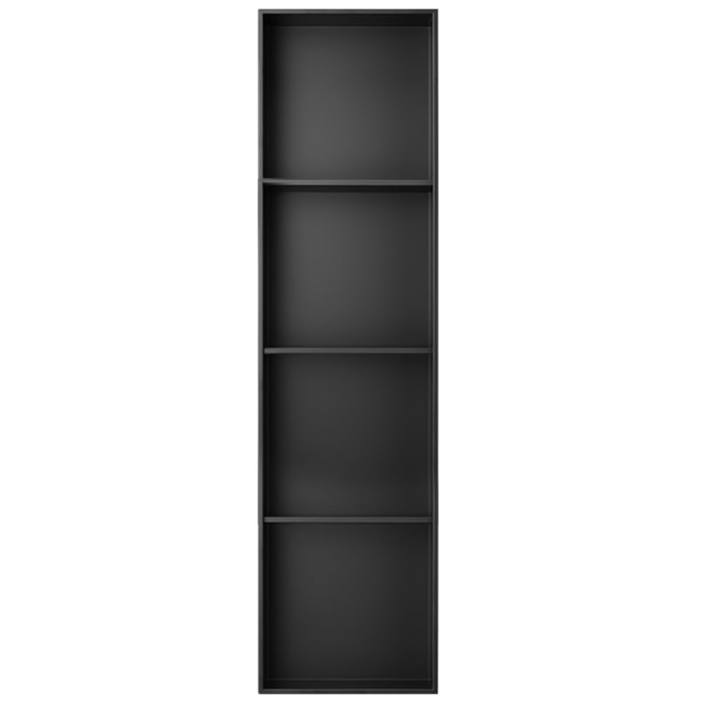 Estante de ducha de acero inoxidable, impermeable, para champú y artículos de tocador, fácil instalación, color negro, 32 x 12 x 12,5 cm, para ahorrar espacio