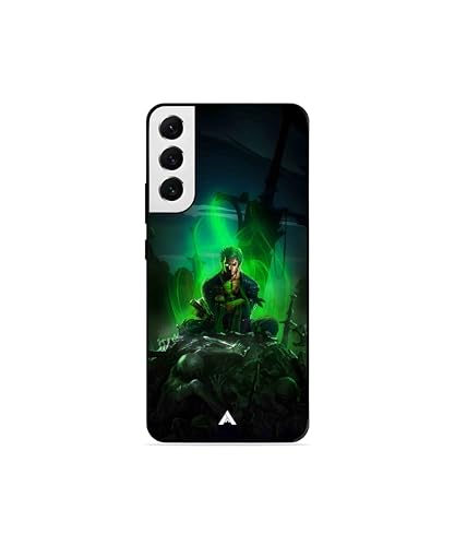 Image of Premium Anime 1 Case for Samsung Galaxy S21 (Glossy Finish) Soft-Touch Metal TPU Back Cover, Shockproof, Designer, Aesthetic Mobile Phone Case