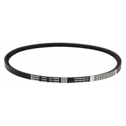 Courroie trapézoïdale 3VX1400 crantée Continental de dimension 1x0,8 cm pour moteur