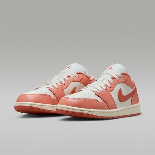 Image of Nike Air Jordan 1 Low Leather Womens Shoes