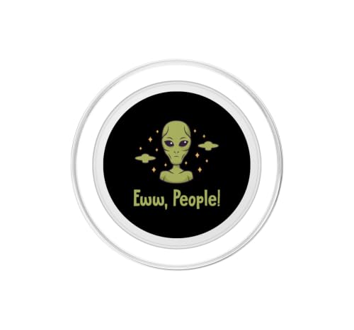 Eww People UFO Extraterrestre Conspiracy Alien PopSockets PopGrip pour MagSafe – vue 2