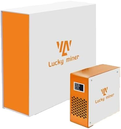 Luckyminer LG07 Scrypt Miner, 11MH/s, 25W, WiFi 2.4G, Compact Desktop Litecoin Dogecoin Mining Device for Home Use